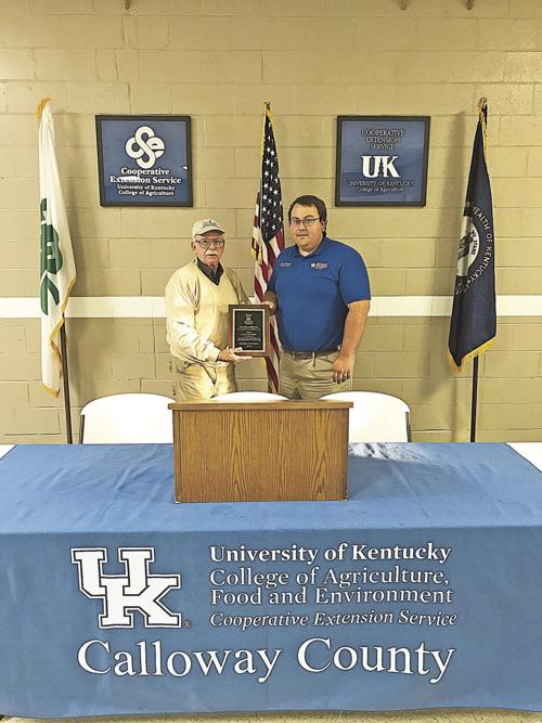 Winters honored by Calloway Extension Office