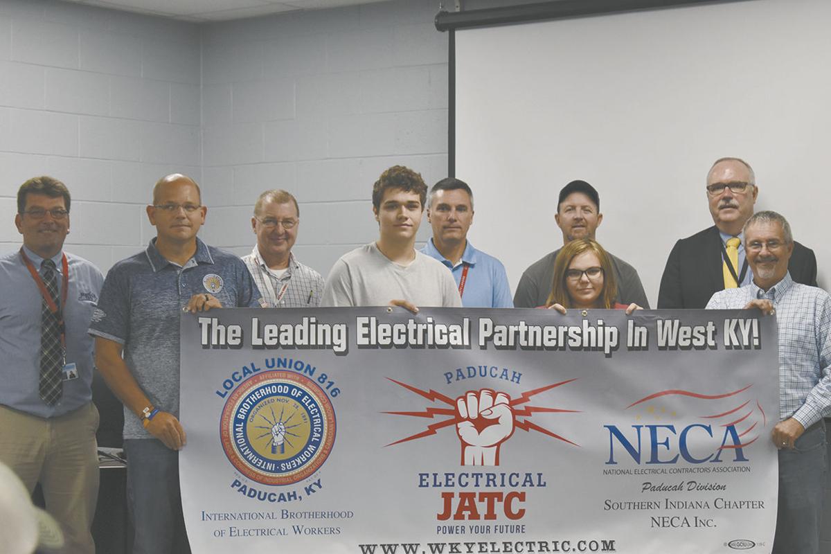 Area Technology Center Electrician Program Receives 2 000 Gift From Paducah Electric Ibew Education Murrayledger Com