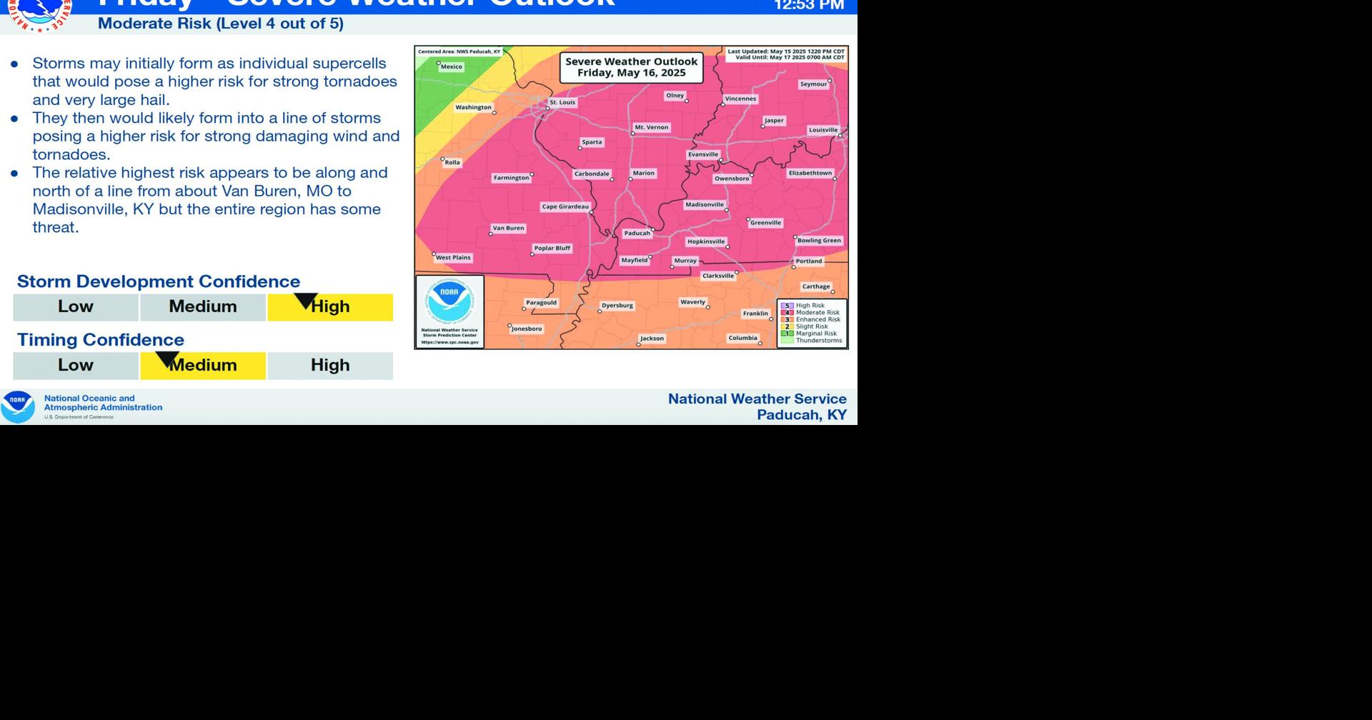 Large hail possible today with severe weather threat | News ...