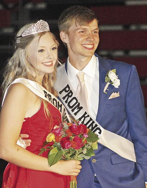 CCHS Prom Session 1 queen and king
