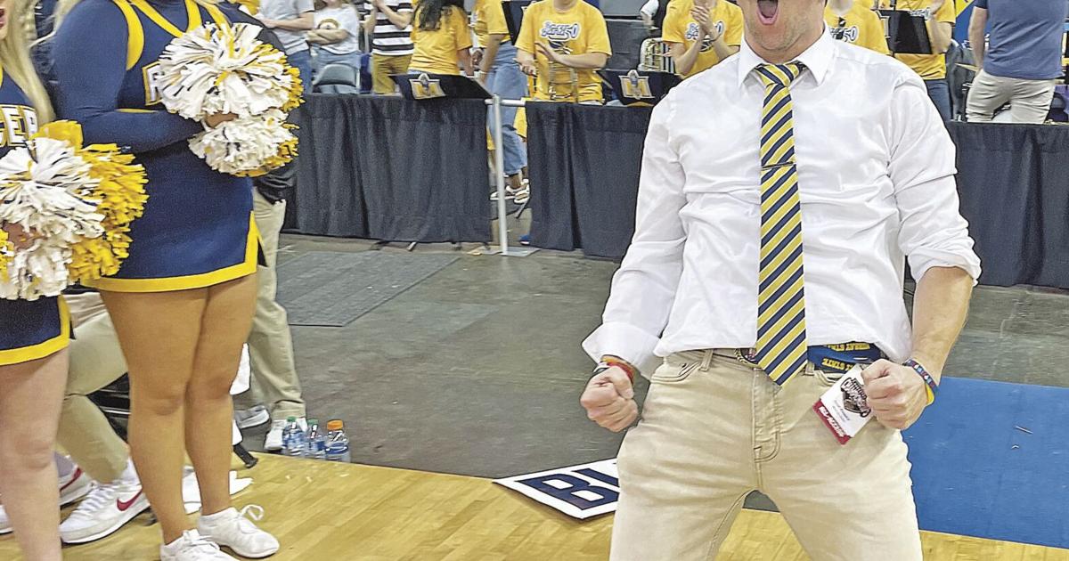 Racer video producer added spice of fitness to March Madness fun Racer video producer added spice of fitness to March Madness fun