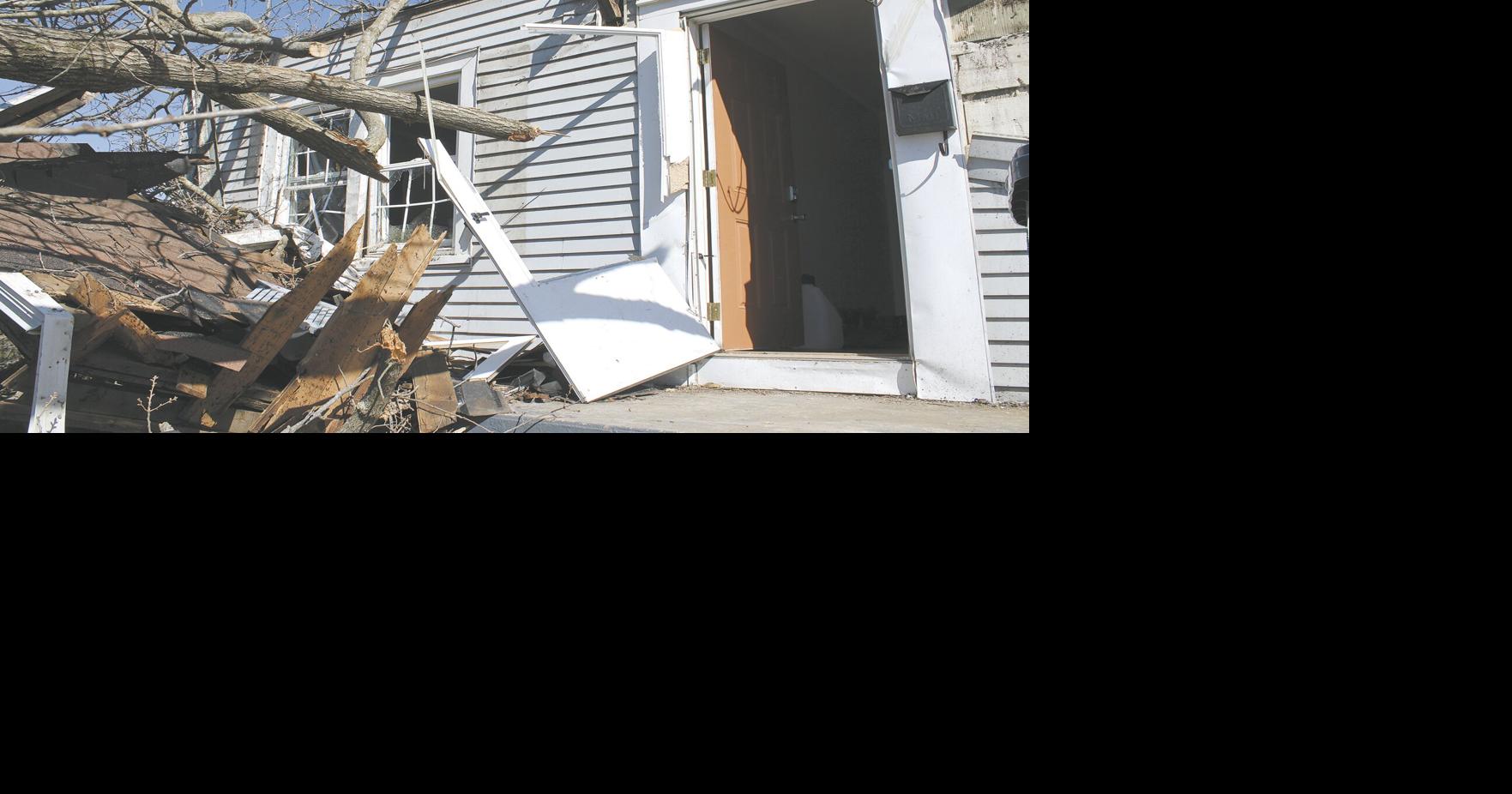 High winds cause significant damage to power lines and property | Local ...
