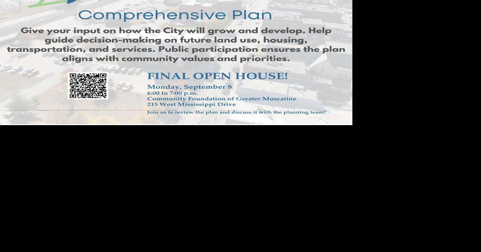 Community invited to open house for 20-year plan