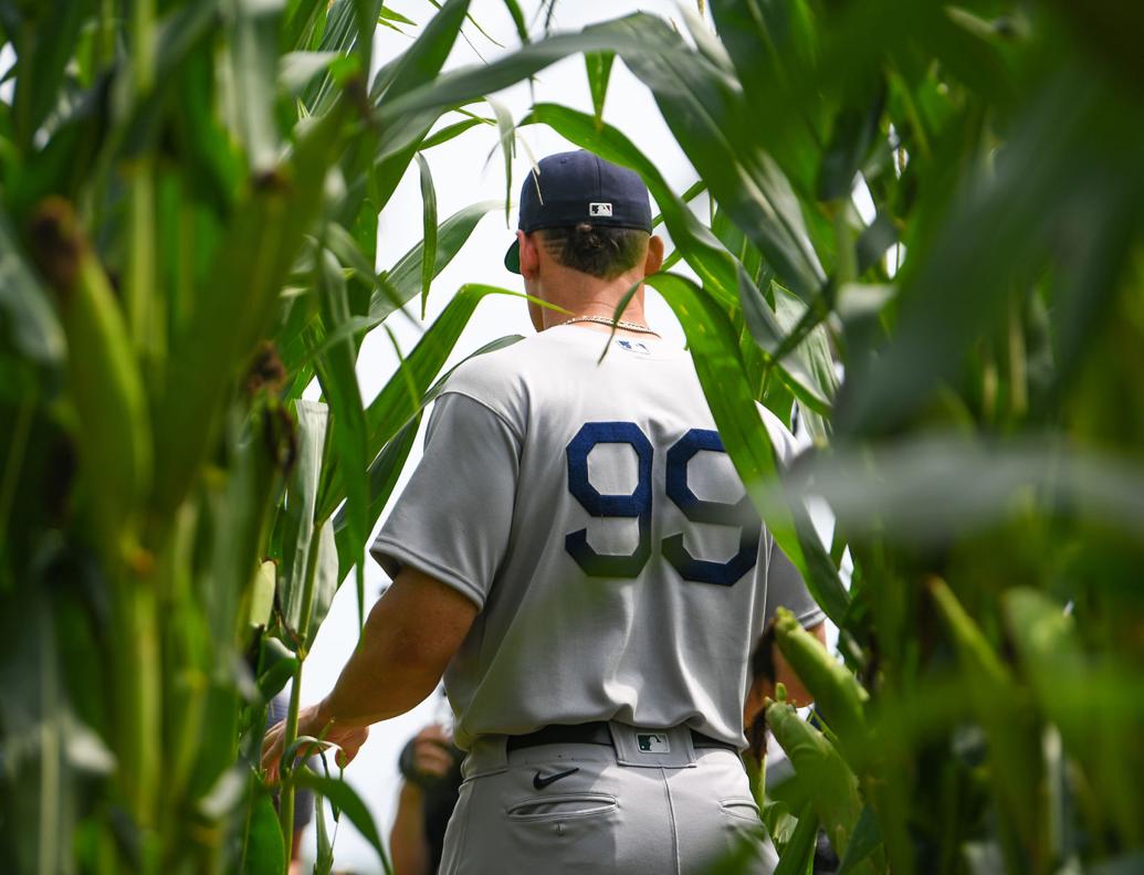aaron judge field of dreams shoes