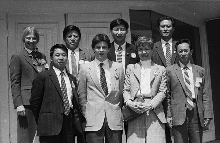 1985 Chinese delegation