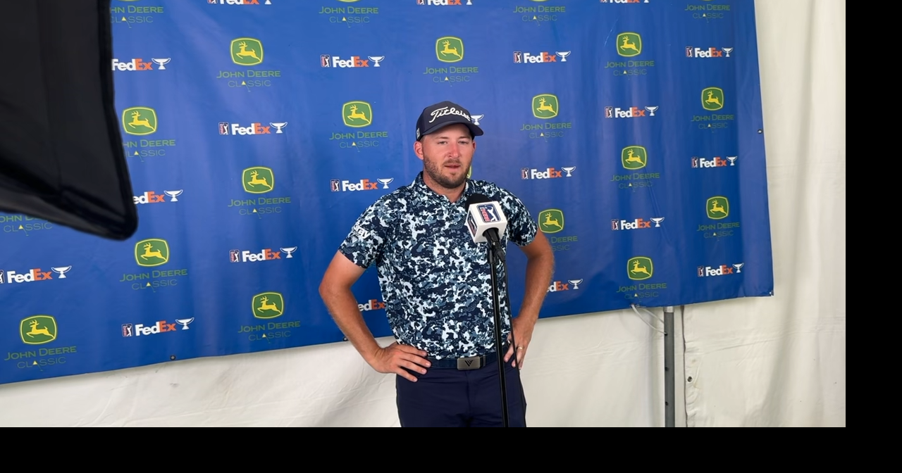 Lee Hodges on his play in the third round of the John Deere Classic