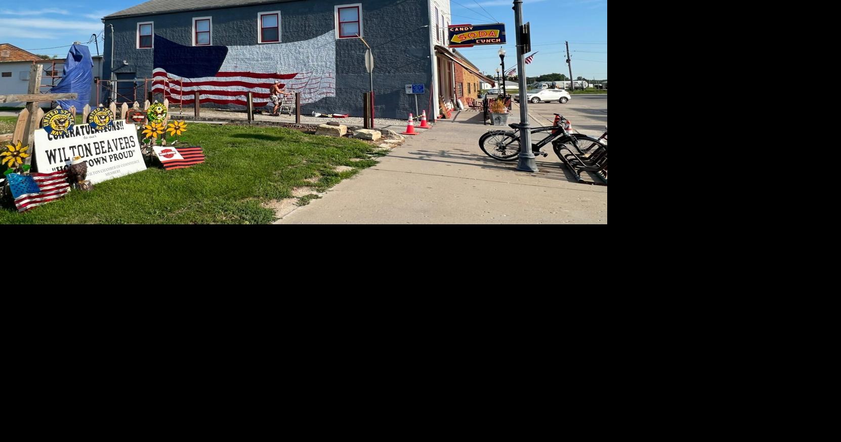 Freedom Rock artist hired to paint patriotic mural at Wilton Candy Kitchen