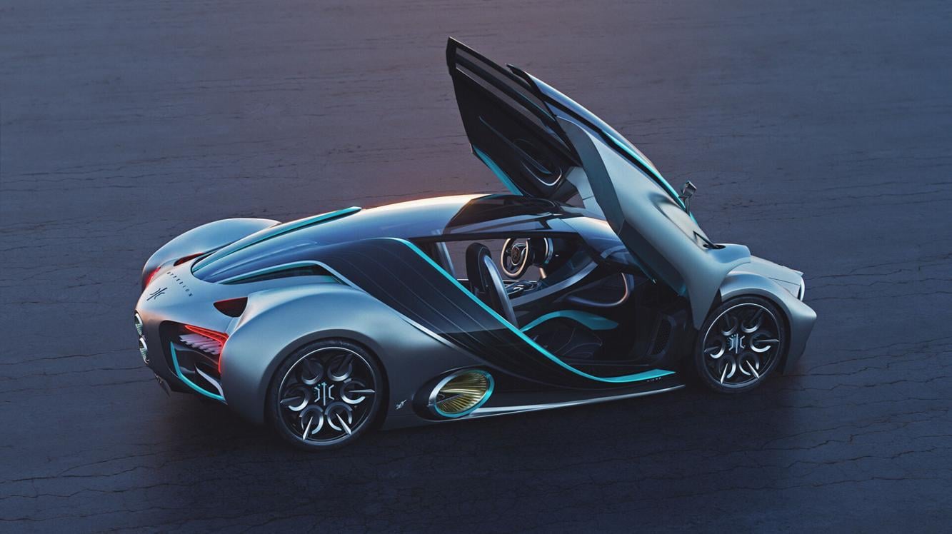 This hydrogenpowered supercar can drive 1,000 miles on a single tank