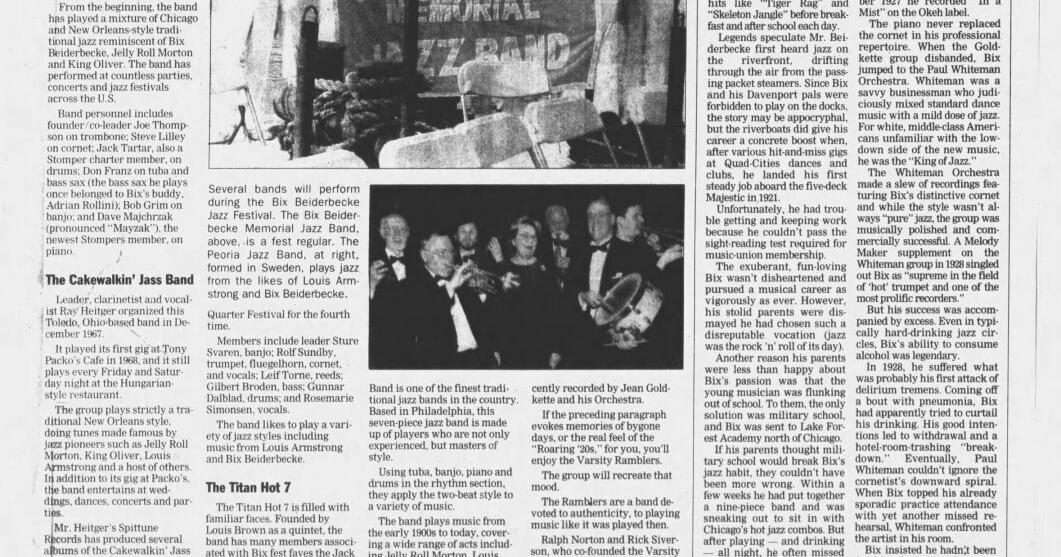 Throwback Thursday: How Davenport's Bix Beiderbecke changed jazz forever