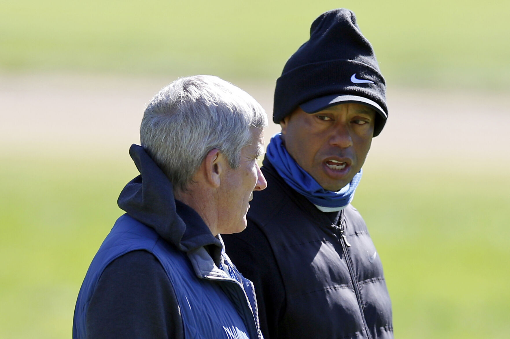 Tiger Woods had a tough time at Riviera even when healthy pic
