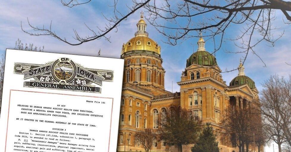 Lawsuit claims insurer conned Iowa lawmakers into passing tort reform - Vimarsana News