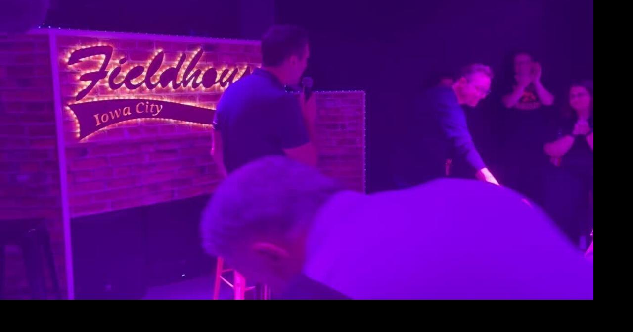 Zach Lahn praises Charlie Kirk’s legacy at Iowa City event