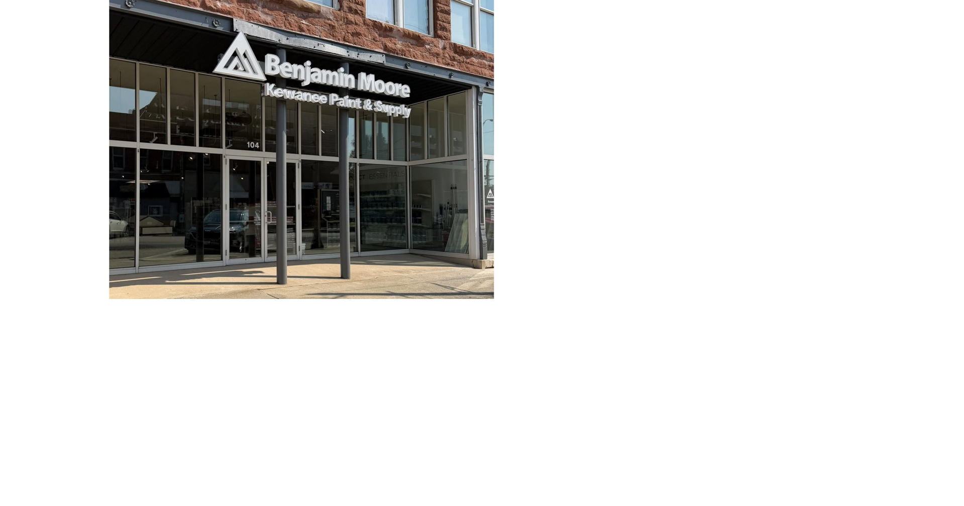Kewanee Paint & Supply opens in downtown Kewanee with Benjamin Moore products