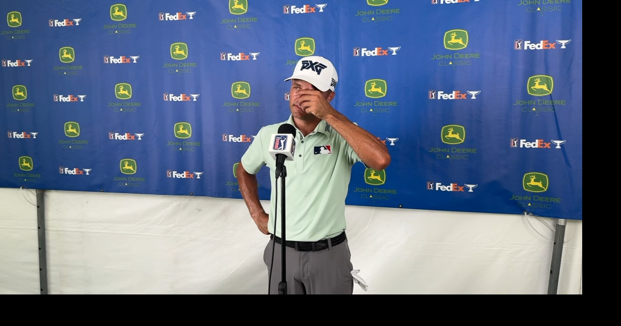 Eric Cole discusses his second round at the John Deere Classic