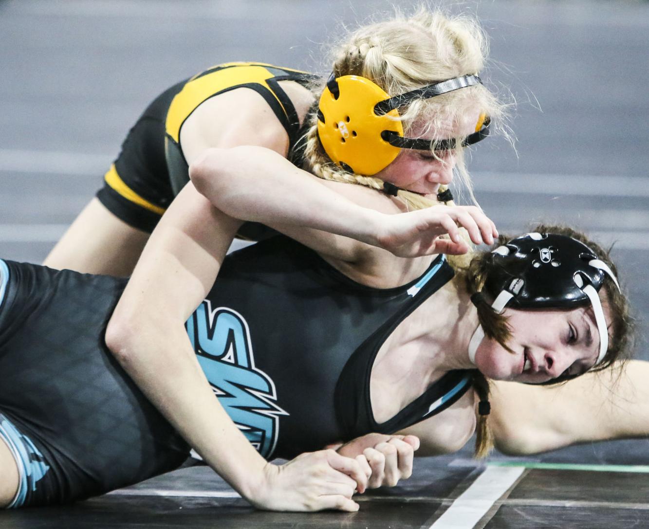 Photos Iowa Wrestling Coaches and Official Association's girls state