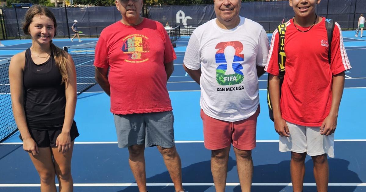 East Moline father-son win Family Fun Tennis Tournament