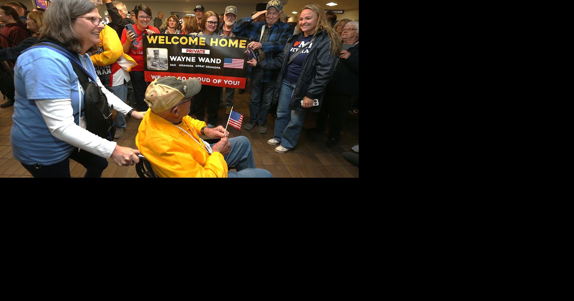 Photos: 46 images from the welcome home festivities of the 65th Honor Flight of the Quad Cities