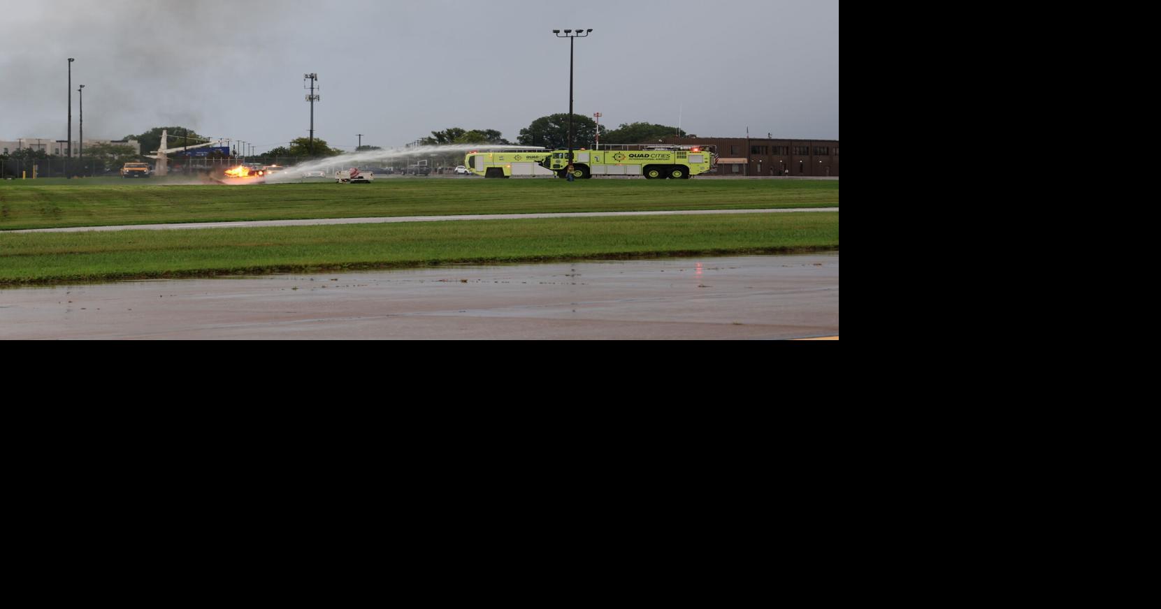 Photos and video: Scenes from the 2026 Quad Cities Airport Mass Casualty Drill