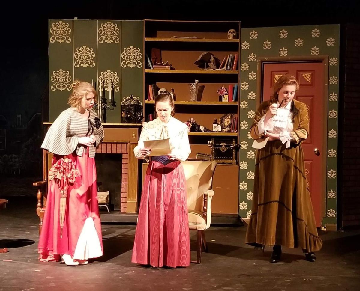 'Miss Holmes' dress rehearsal