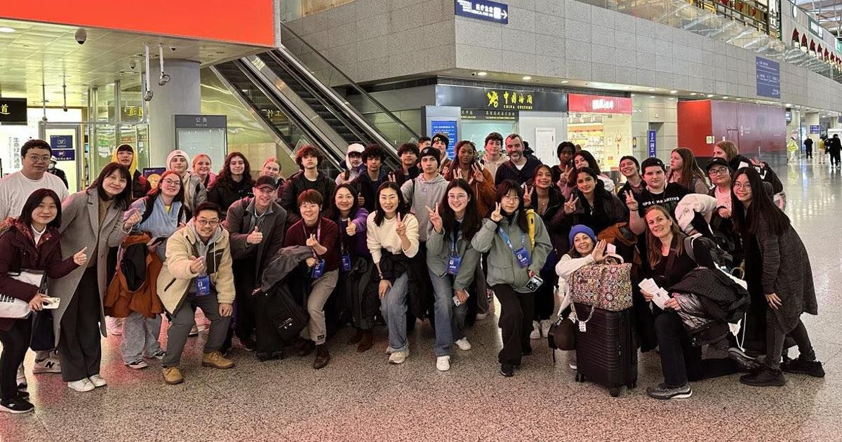 Muscatine High School students look back on recent trip to China