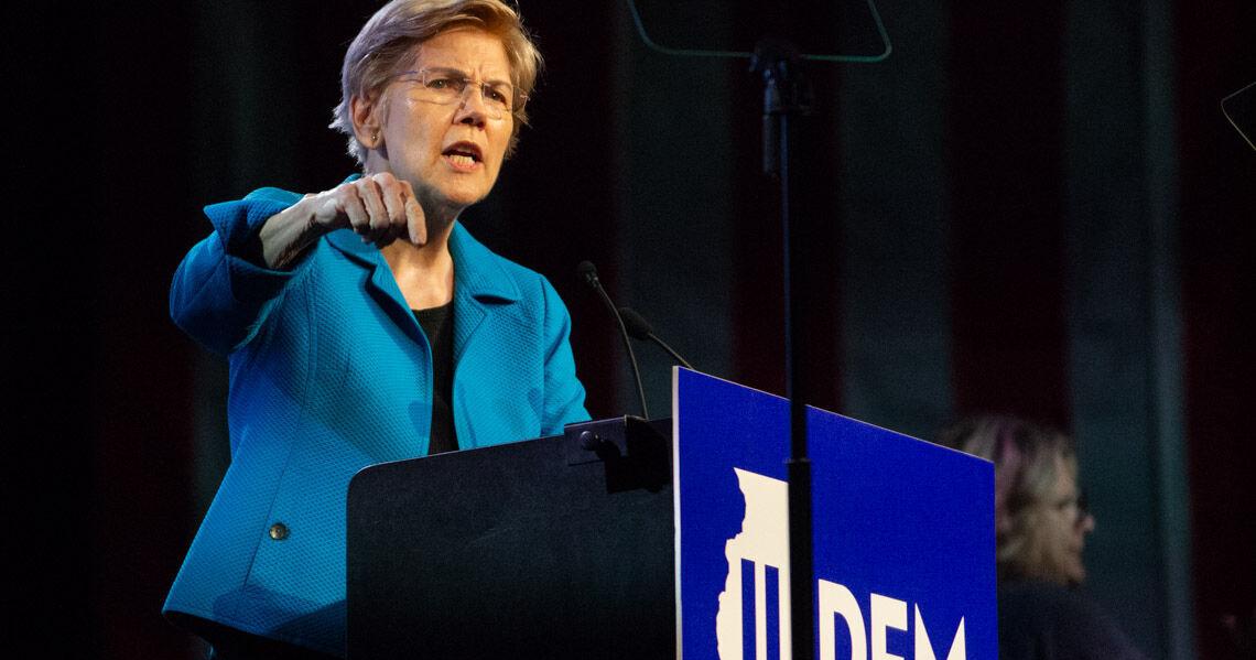 In Illinois, Sen. Elizabeth Warren urges Democrats to unite behind all party nominees