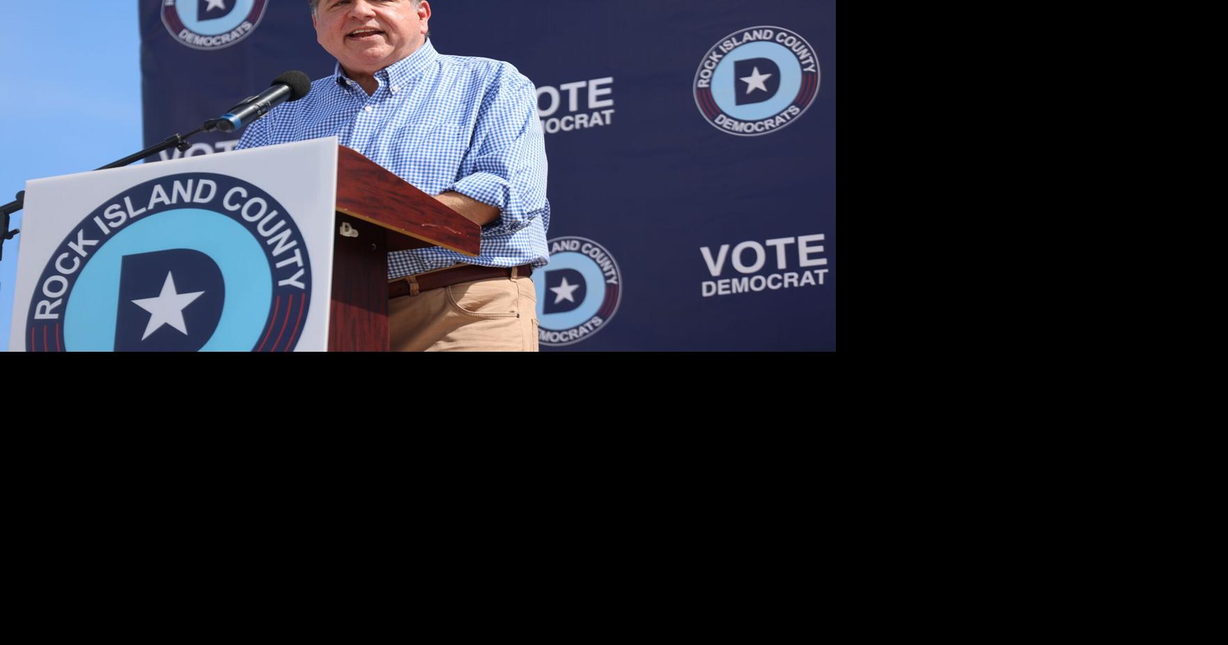 Labor Day picnic: Illinois Gov. JB Pritzker says he's working 'day and night' to reopen Joslin plant