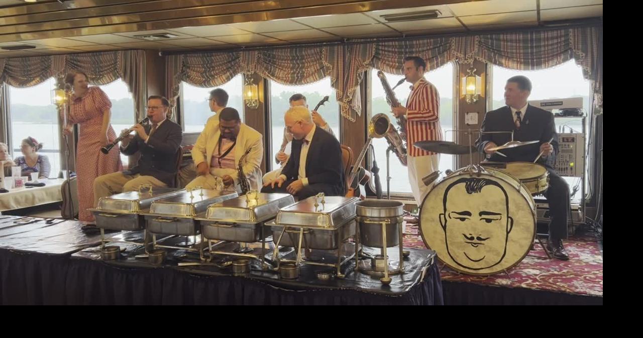 Watch the T.J. Muller’s Jazz-O-Maniacs play on the Celebration Belle