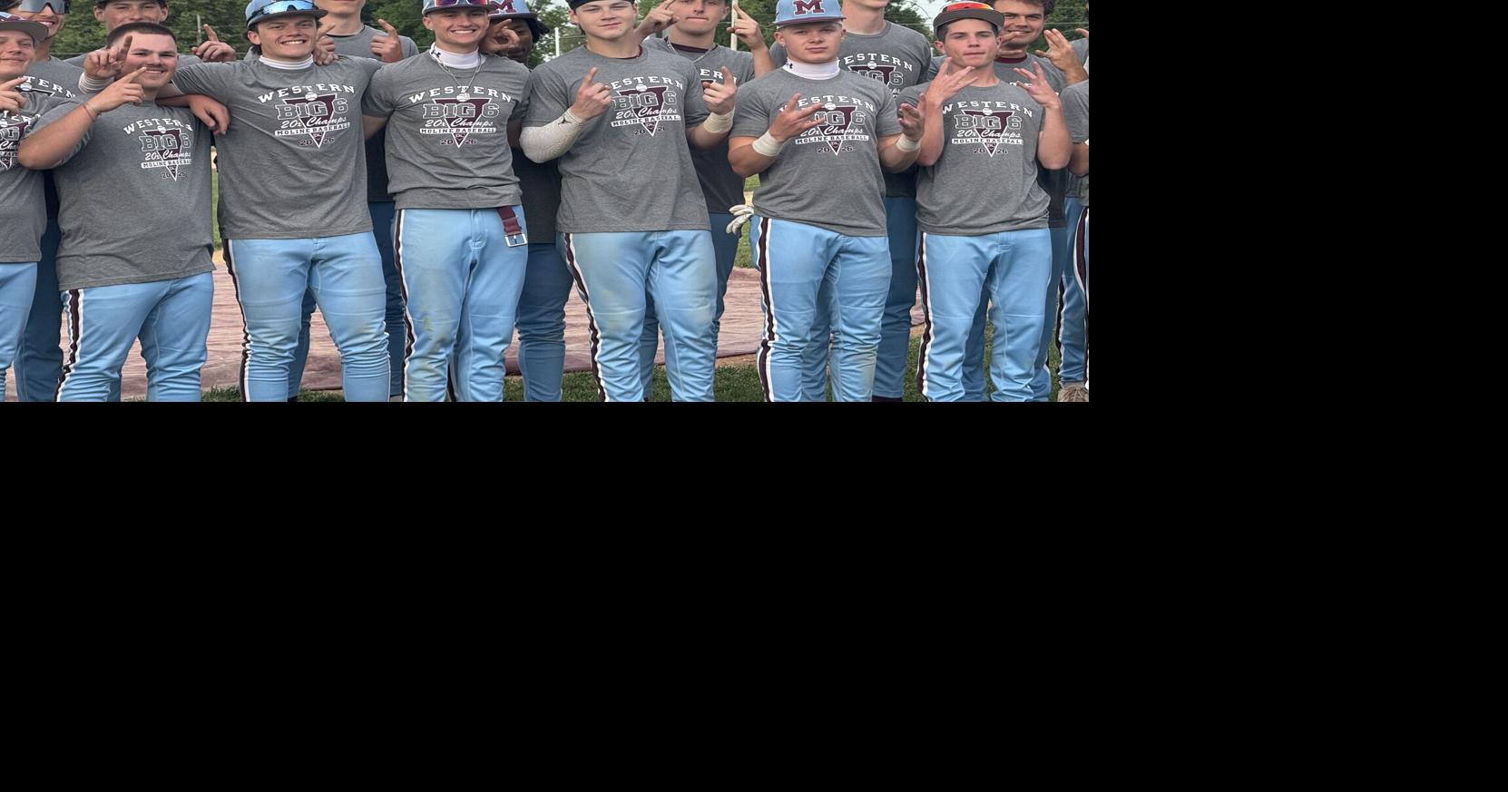 Moline baseball secures WB6 conference title over Alleman