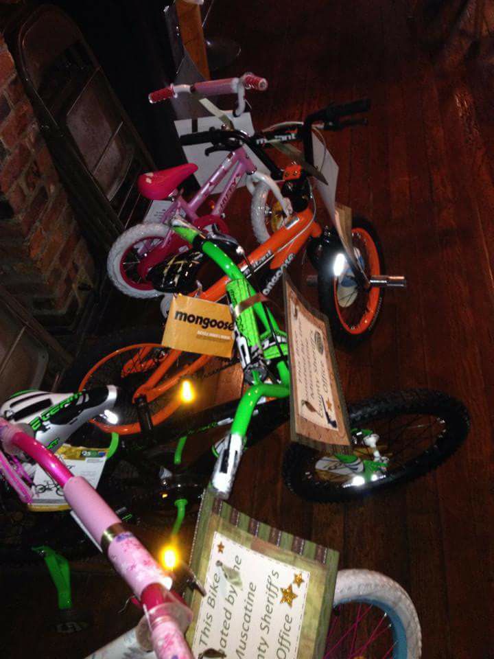 toys and bikes