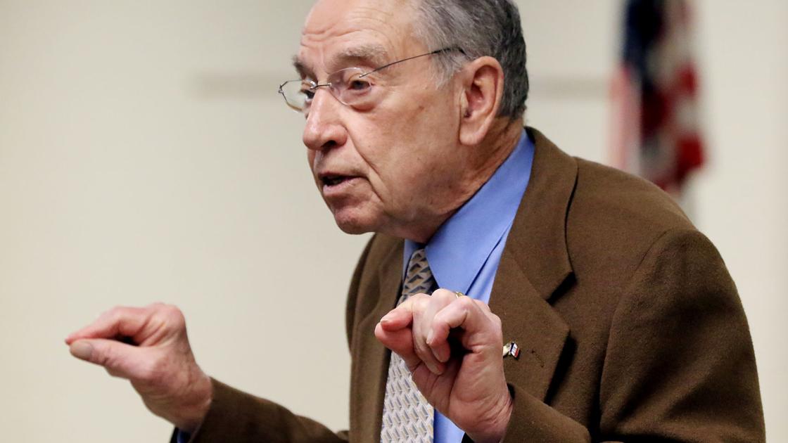 Sen Charles “Chuck” Grassley looking forward to again working w colleagues in person