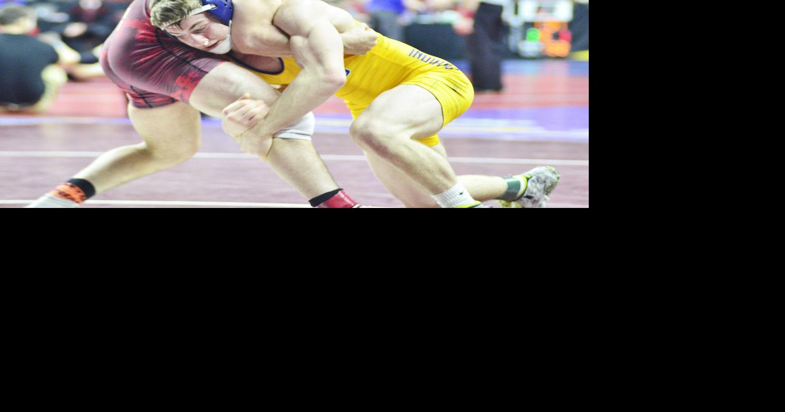 Photos Saturday at the Iowa state wrestling tournament