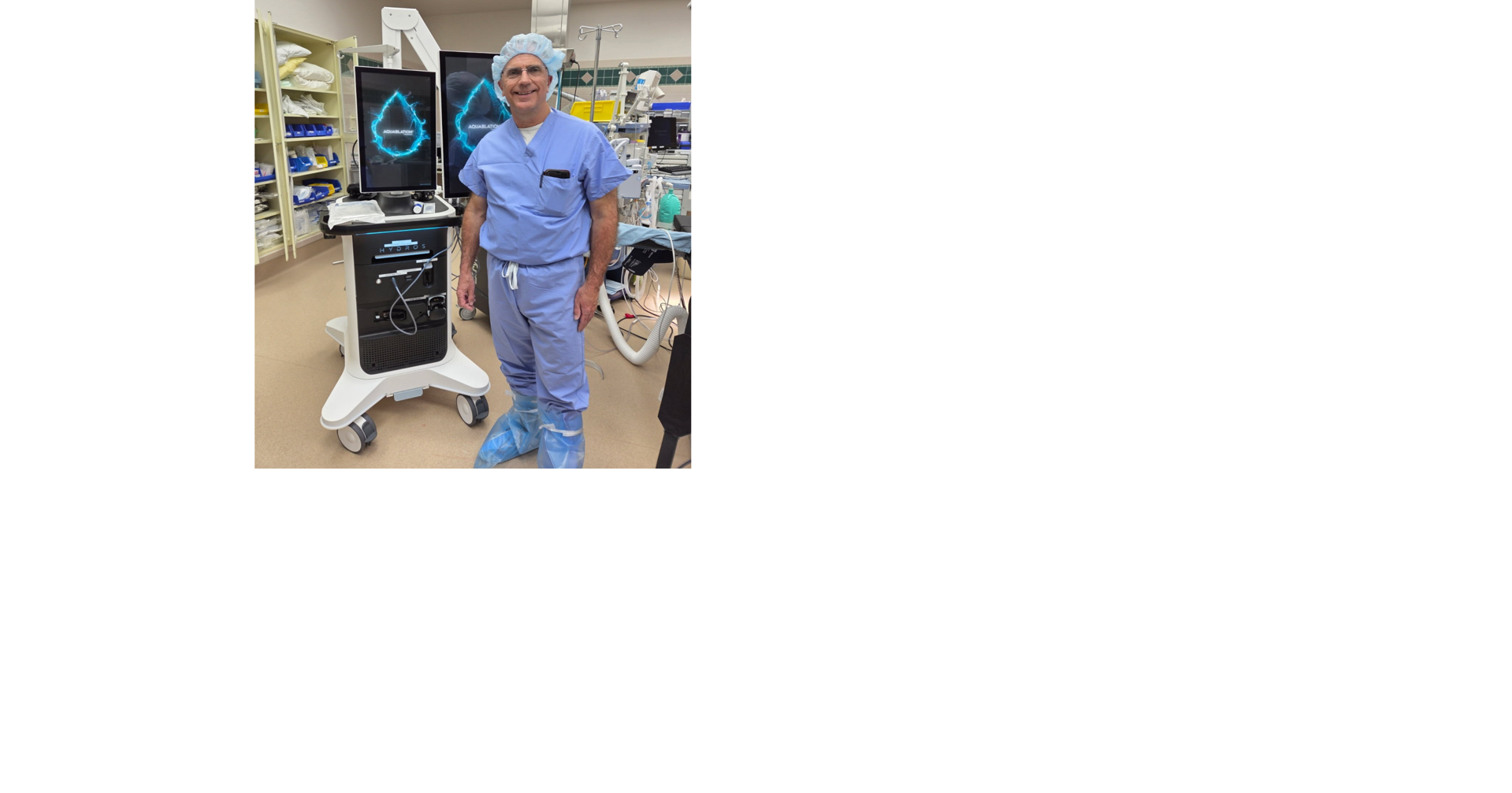 UnityPoint Health – Trinity first robotic treatment for enlarged prostate