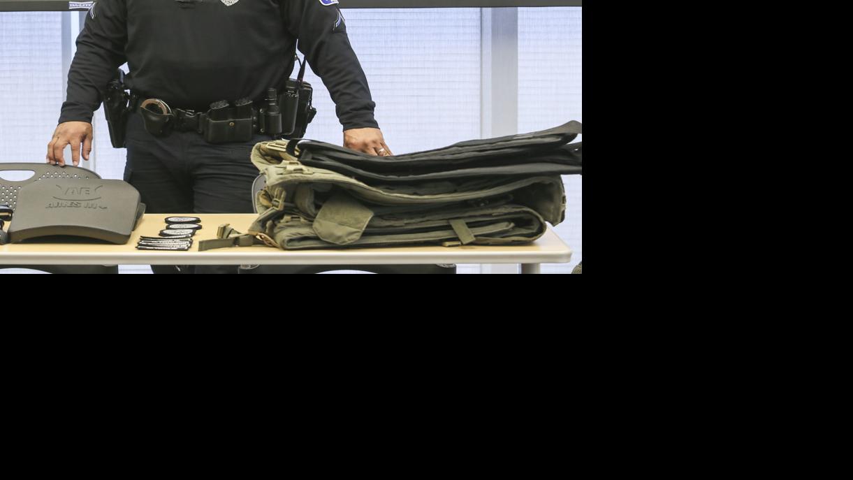 Davenport police officer collects equipment to outfit Savoonga, Alaska