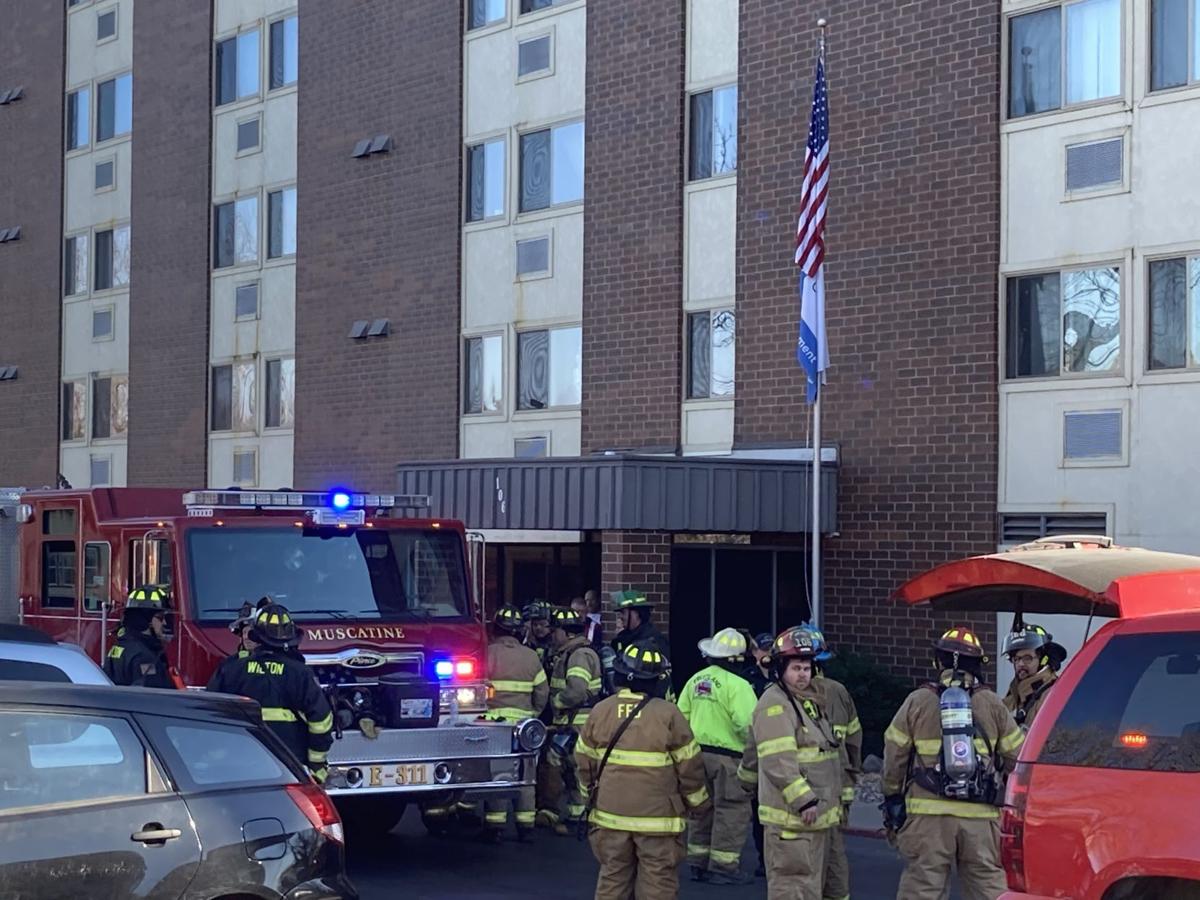 Sunday morning apartment fire