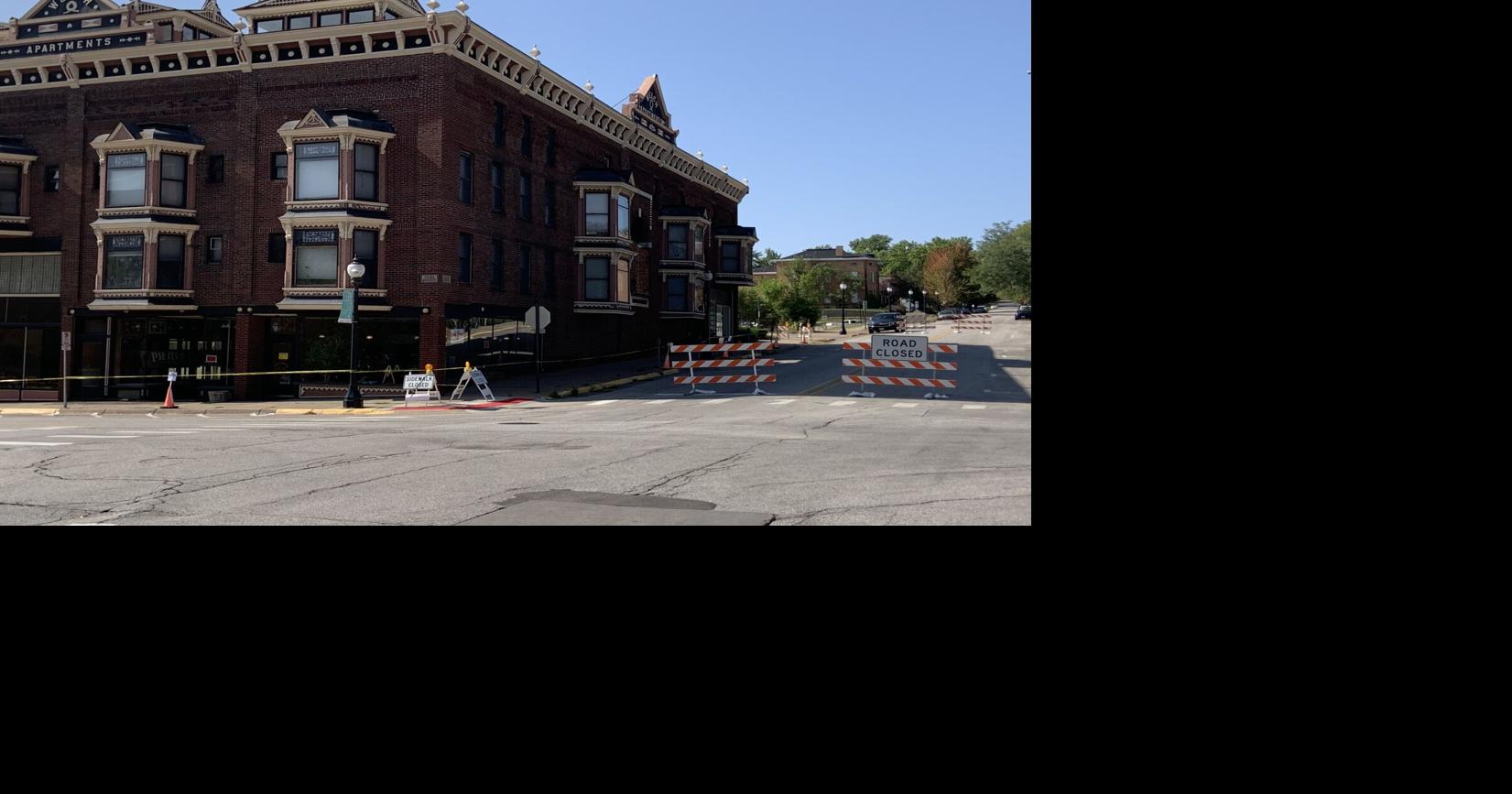 Muscatine street closed indefinitely due to Welch Apartments concerns