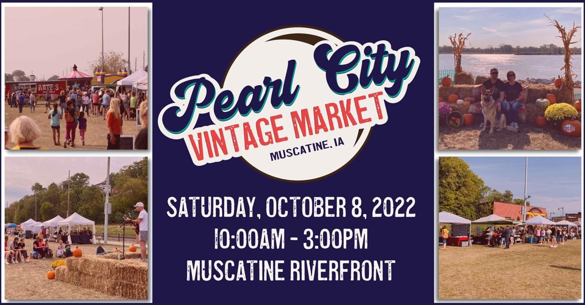 Downtown Muscatine back Vintage Market and "Rockin on 2nd" events
