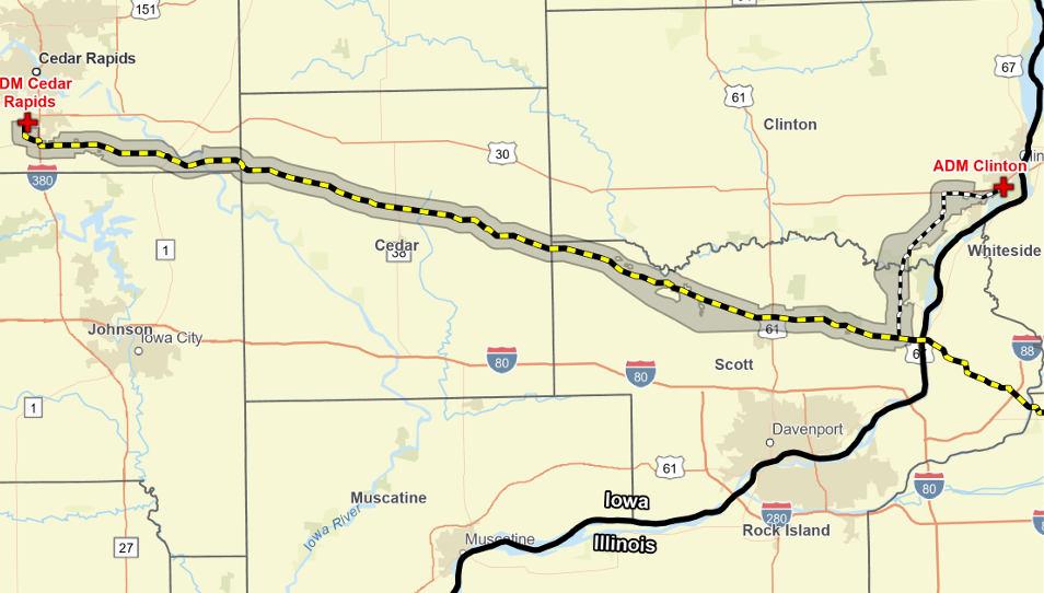 Wolf Carbon Withdraws Iowa Pipeline Request