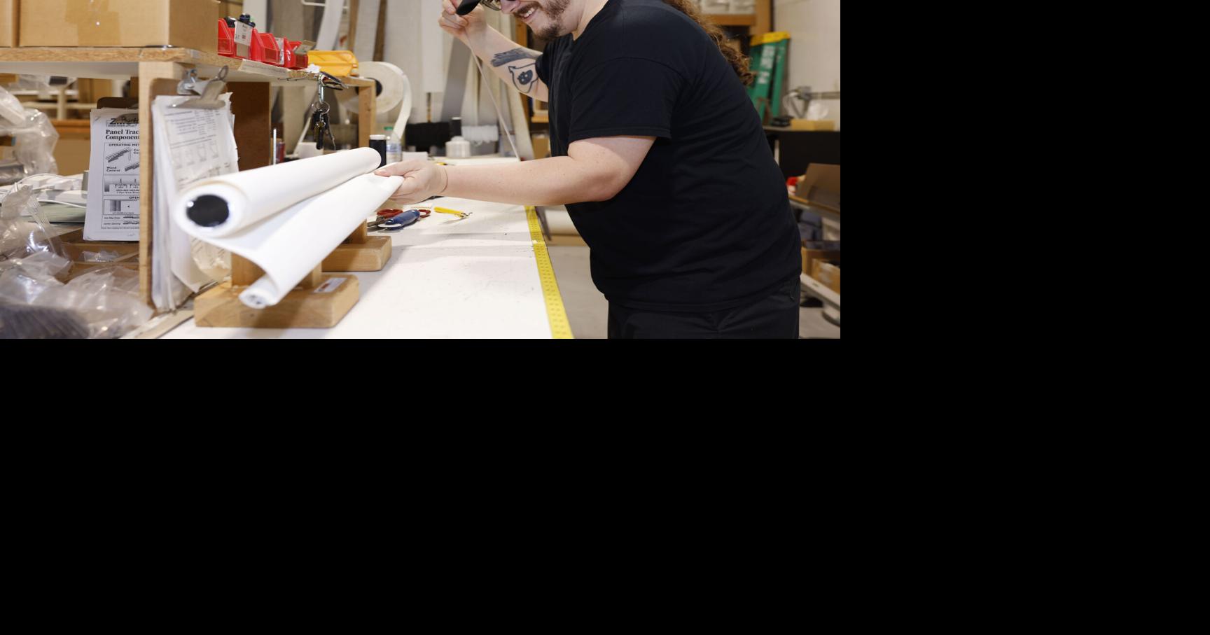 Photos: A look into how window coverings are made at Great Plains Blind Factory