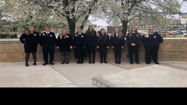 Muscatine FFA teams rank first at state, will be representing Iowa at Nationals in October