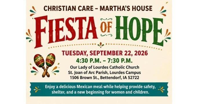 Fiesta of Hope to benefit Martha's House