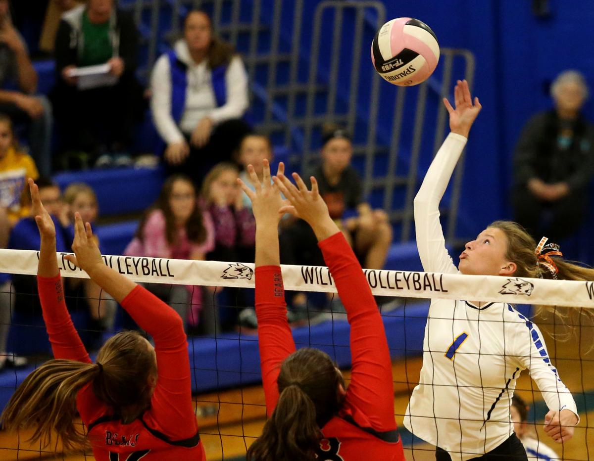Tuesday's regional volleyball finals
