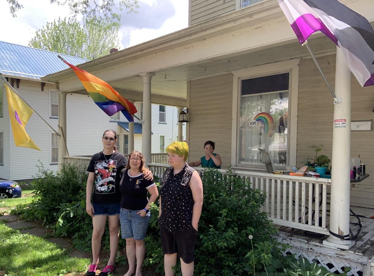 Pride flags