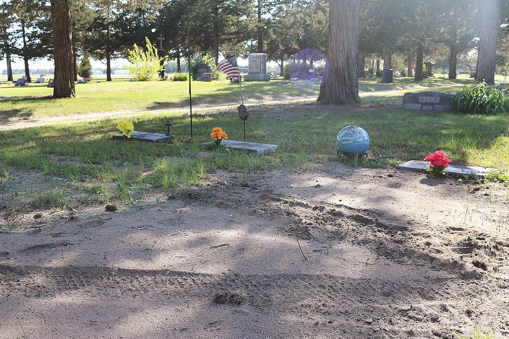 Residents upset over damage done at Island Cemetery in Fruitland