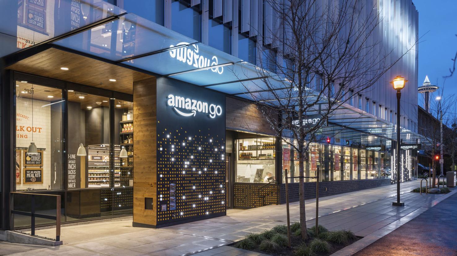 Photos Here's what the inside of Amazon's first retail store looks like