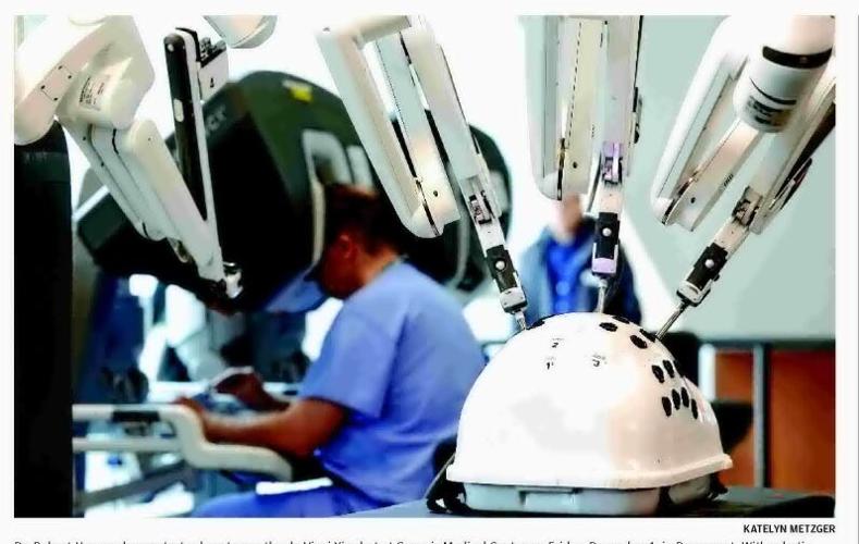 Robotic assisted surgery