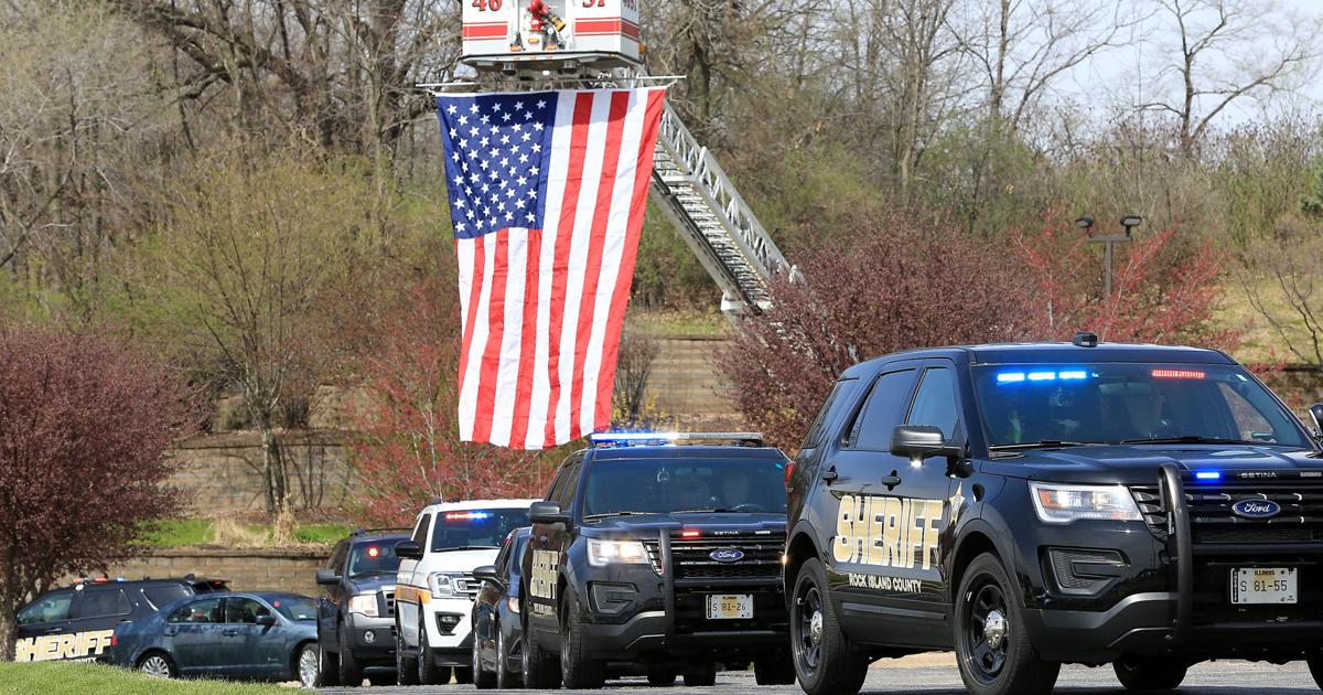 Terry R. Engle PHOTOS: Procession for Hampton Police Department Chief Terry Engle