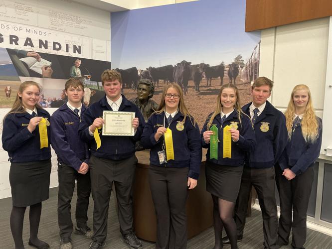 Muscatine FFA competes in national meat judging competition, ranks 7th