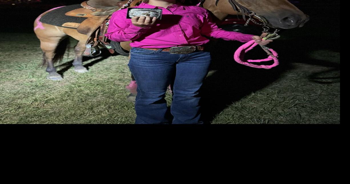 Susan Clark Jr. High student ranks second at recent Tri-State Rodeo