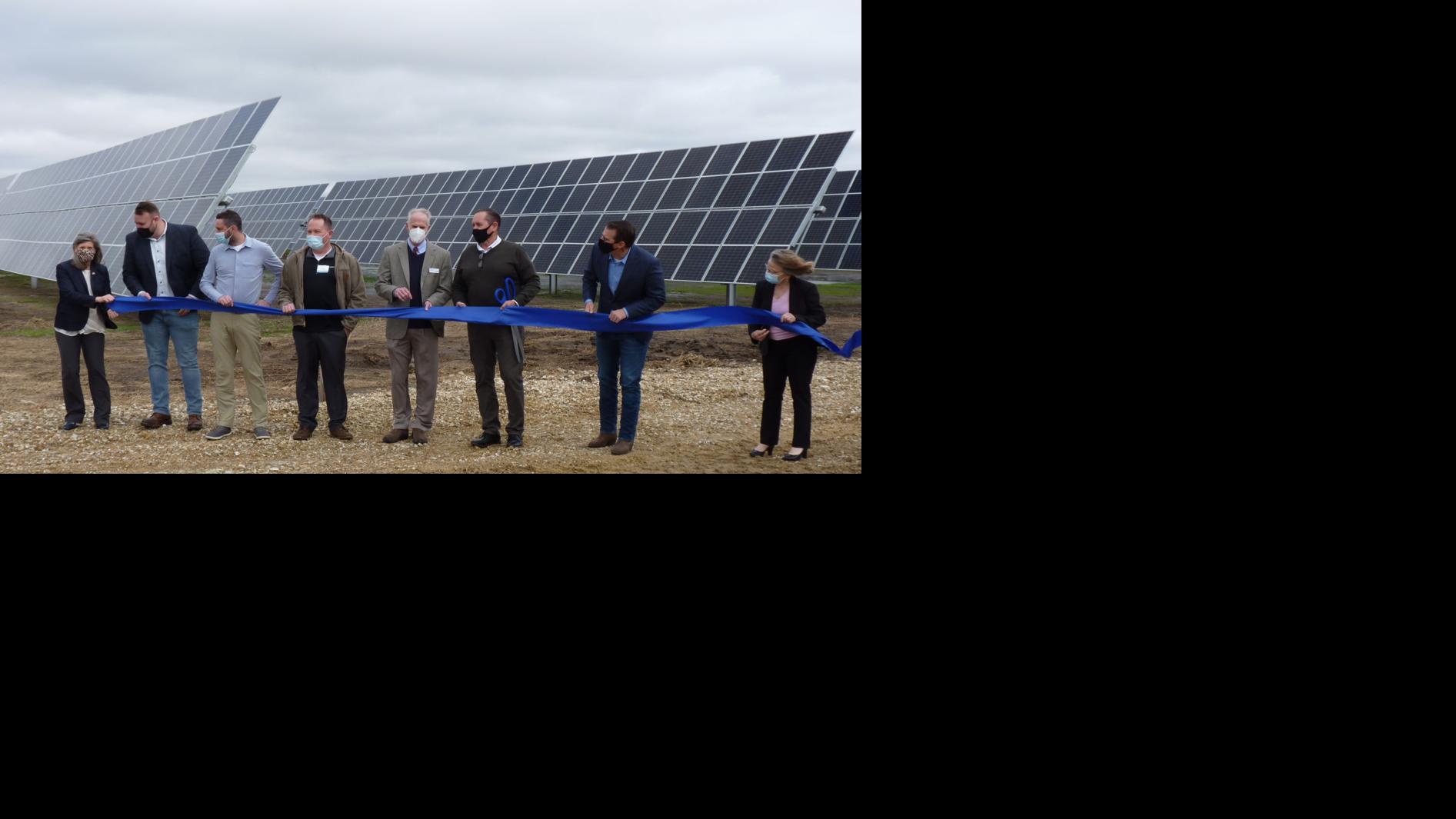 Wapello Solar dedicated in ceremony 04/09