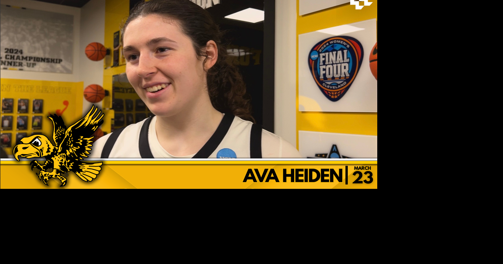 Ava Heiden - Virginia | Iowa Women's Baskebtall | March 23